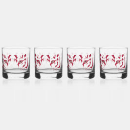 Tiger Face Glasses Trinkbehälter Set Whiskyglas