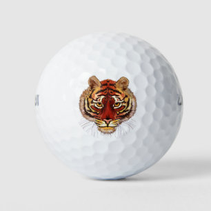 Tiger Face Golfball
