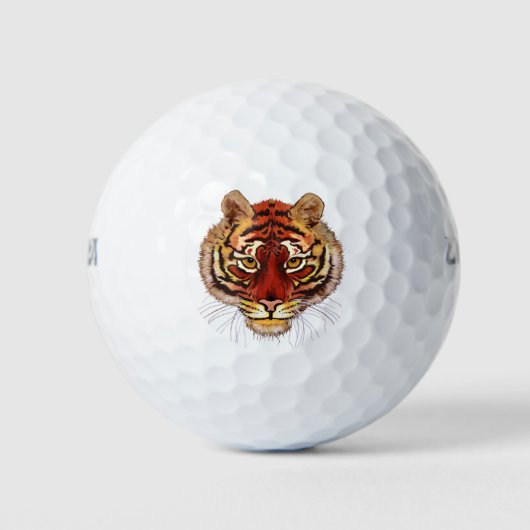 Tiger Face Golfball (Vorderseite)