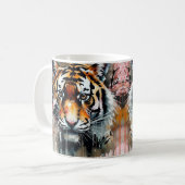 Tiger Face Kaffeetasse (Vorderseite Links)