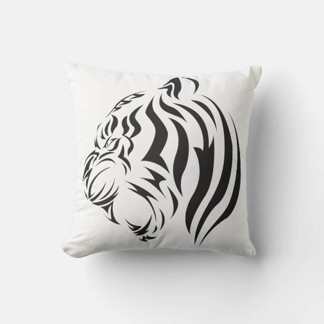Tiger Face Kissen (Vorderseite)