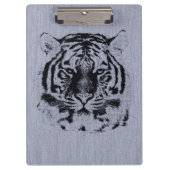 Tiger Face Klemmbrett (Vorderseite)