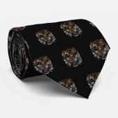 Tiger Face Krawatte (Gerollt)
