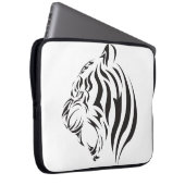 Tiger Face Laptopschutzhülle (Vorne Rechts)