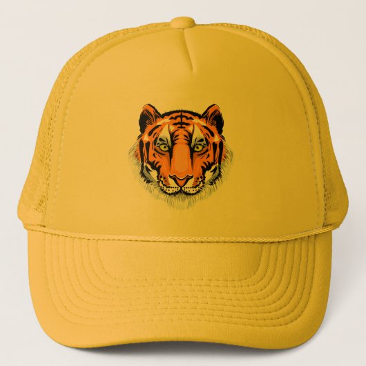 Tiger Face Logo Truckerkappe (Vorderseite)