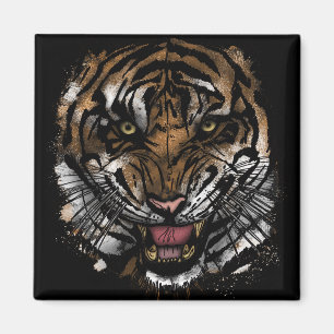 Tiger Face Magnet