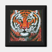 Tiger Face Magnet (Vorne)