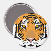 Tiger Face Magnet (Vorderseite/Rückseite)