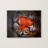 Tiger Face Motivational Artwork Puzzle (Horizontal)