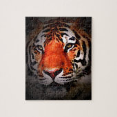 Tiger Face Motivational Artwork Puzzle (Vertikal)