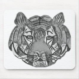 Tiger Face Mousepad