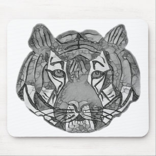 Tiger Face Mousepad