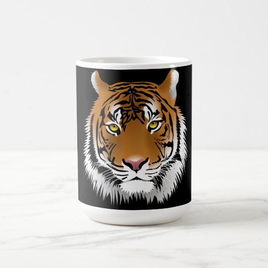 Tiger Face Mug Kaffeetasse (Mittel)