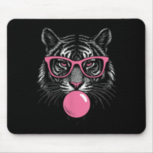 Tiger Face Nk Sungles Wilder Dschungel Frauen Gir Mousepad