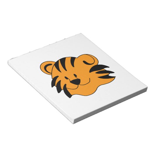 Tiger Face Notizblock (angewinkelt)