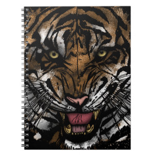 Tiger Face Notizblock