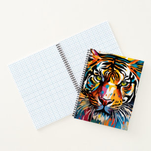 Tiger Face Notizblock