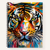 Tiger Face Notizblock (Vorderseite)