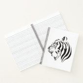 Tiger Face Notizblock (Innenseite)