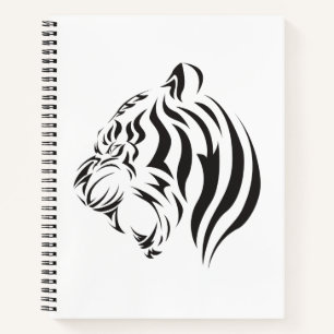 Tiger Face Notizblock