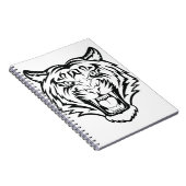 Tiger Face Notizblock (Rechte Seite)