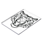 Tiger Face Notizblock (Linke Seite)