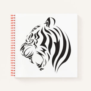 Tiger Face Notizblock