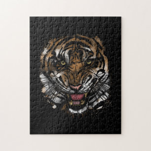 Tiger Face Puzzle