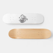 Tiger Face Skateboard (Horizontal)