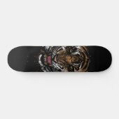 Tiger Face Skateboard (Horizontal)