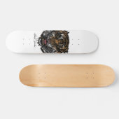 Tiger Face Skateboard (Horizontal)