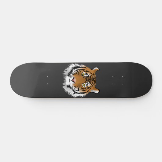 Tiger Face Skateboard (Horizontal)