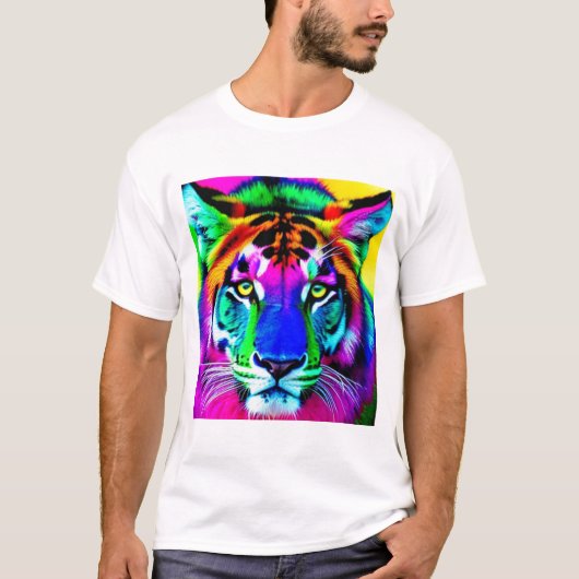 Tiger Face T - Shirt (Vorderseite)