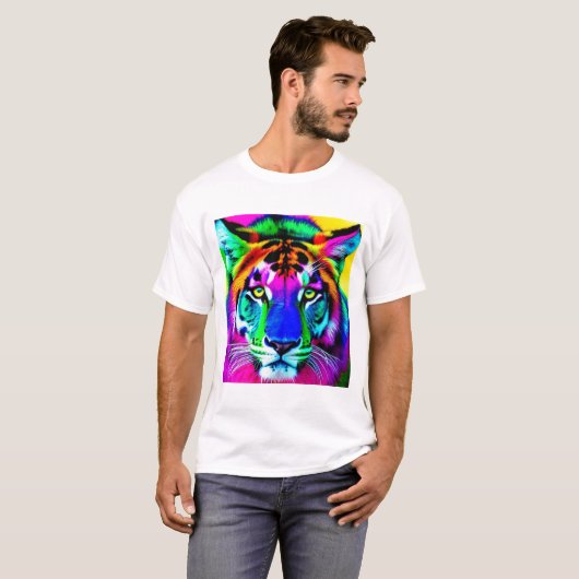 Tiger Face T - Shirt (Vorne ganz)