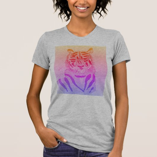 Tiger Face Tshirt (Vorderseite)