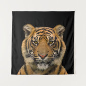Tiger Face Wandteppich (Vorderseite)