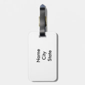 Tiger Fairy Gepäckanhänger (Rückseite vertikal)