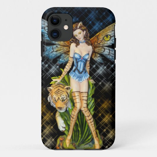 Tiger Fairy Iphone Case (Rückseite)