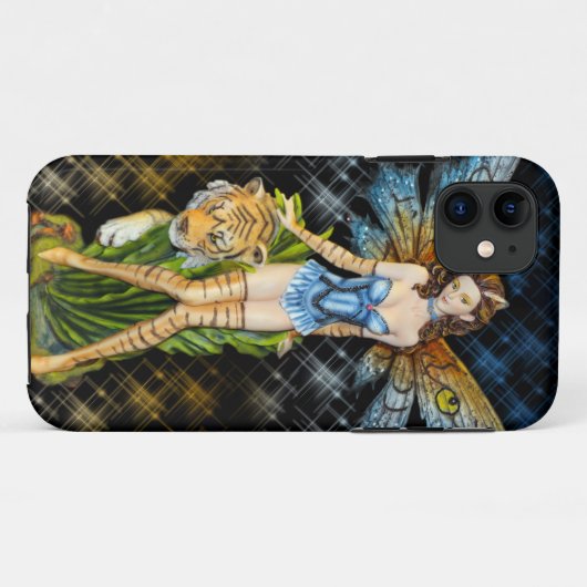 Tiger Fairy Iphone Case (Rückseite (Horizontal))
