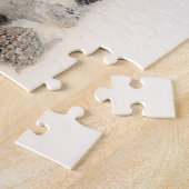 Tiger Familie im Winter Landschaft Jigsaw Puzzle (Seite)