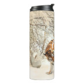 Tiger-Familie Thermosbecher (Nach links gedreht)