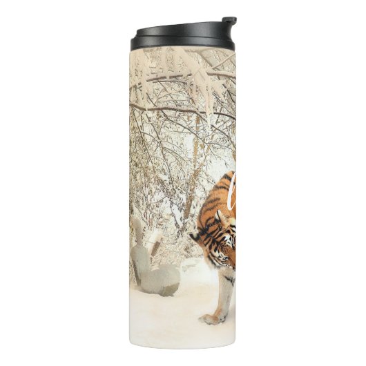 Tiger-Familie Thermosbecher (Nach links gedreht)