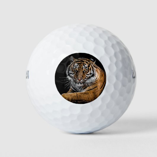 Tiger Fan Golfball (Vorderseite)