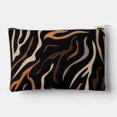Tiger-Farbmuster-Tier Zubehörtasche (Rückseite)