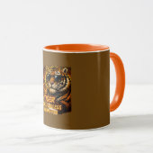 Tiger Fearless Champion Kaffeetasse (VorderseiteRechts)