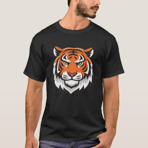 Tiger - Fierce Dschungel Spirit T - Shirt Design