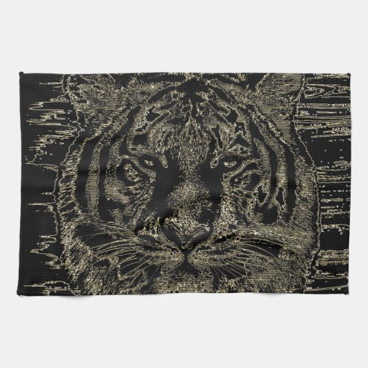 Tiger Fine Art 6 - Küchentücher (Horizontal)