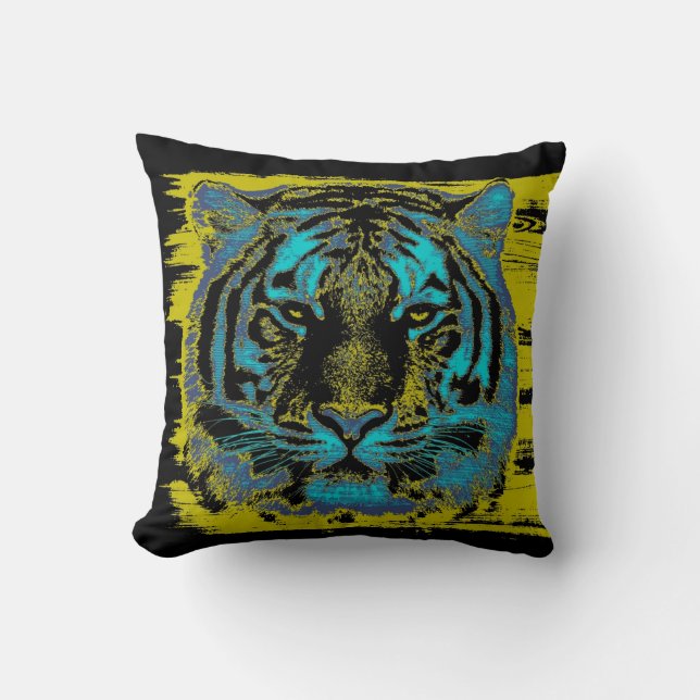Tiger Fine Art - Pillow Kissen (Vorderseite)