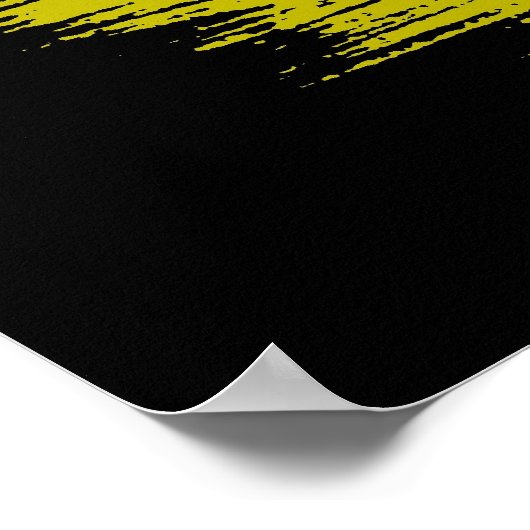 Tiger Fine Art Poster (Ecke)