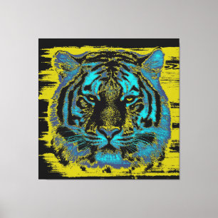 Tiger Fine Art Wrapped Canvas Leinwanddruck